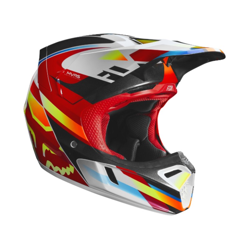 Fox V3 Motif Red/Yellow X-Large