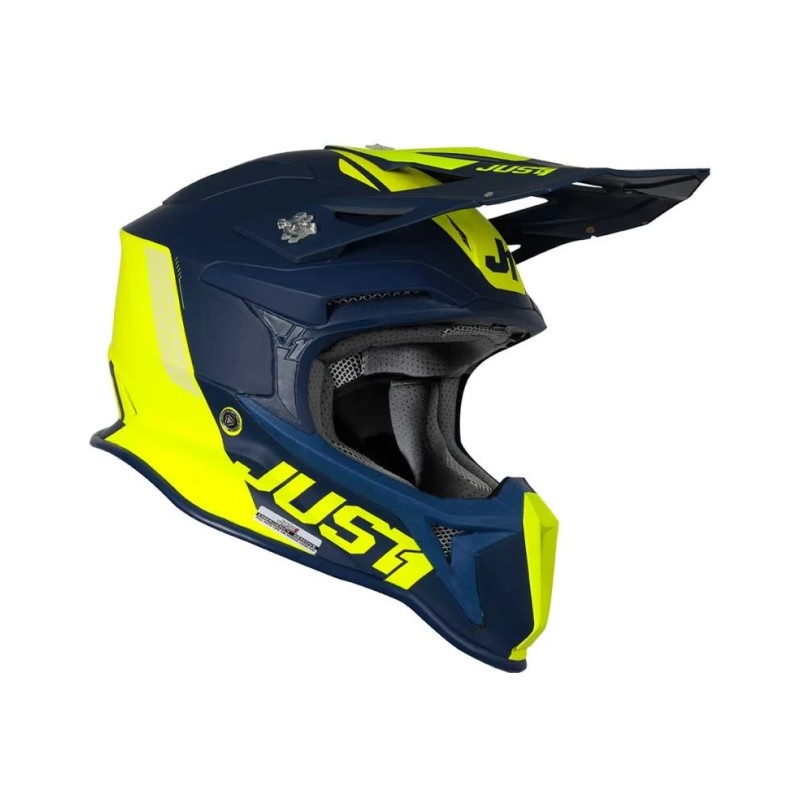 JUST1 J18 Pulsar Fluo Yellow/Blue XXL