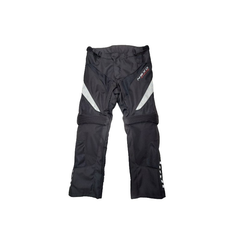 Nexo Moto Pants Black with Fluo Yellow Waterproof Lining 40 CIT Moto