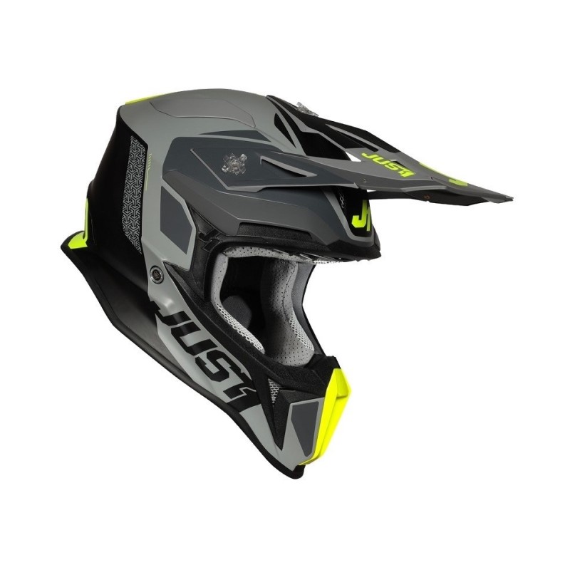 JUST1 J18 Pulsar Fluo Yell/Grey/Black XL