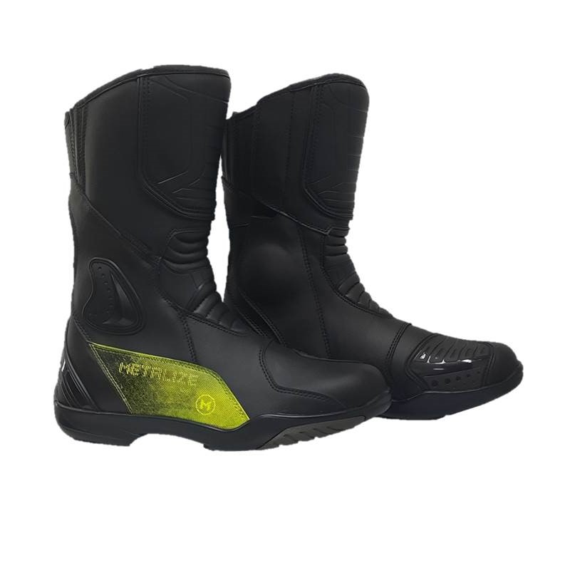 Metalize 989 Tour Tech Boot Black/F.Yellow UK10/44