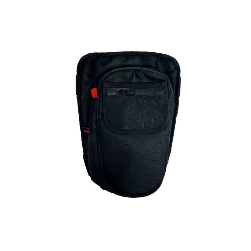 Plain black Leg bag